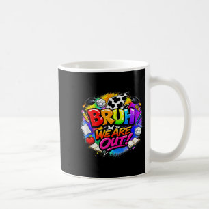 Taza De Café Último día de colegio vibraciones de verano playa