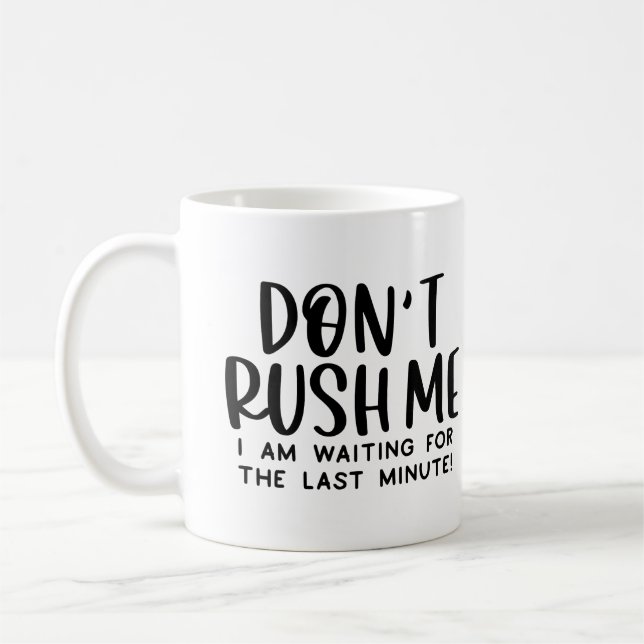 Taza De Café Último minuto (Izquierda)