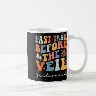 Taza De Café Último sendero antes de la dama de honor de la cor