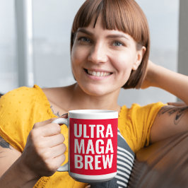 TAZA DE CAFÉ ULTRA MAGA TRUMP BREW COFFEE MUG