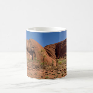 Taza De Café Uluru Ayers Rock Closeup Panorama