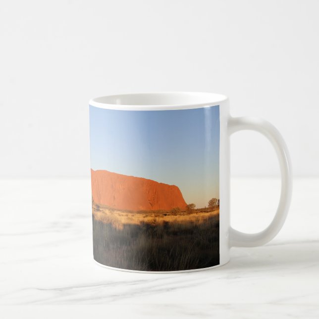 Taza De Café Uluru en la puesta del sol en julio (Derecha)