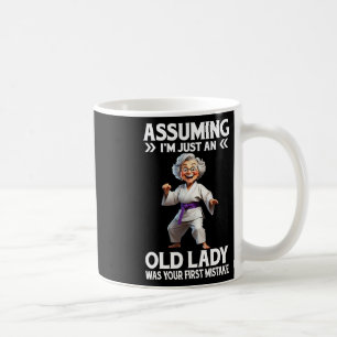 Taza De Café Uming, sólo soy una anciana, fue tu primer error