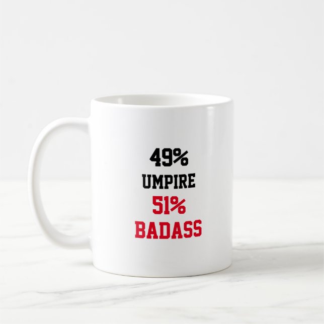 Taza De Café Umpire Badass (Izquierda)