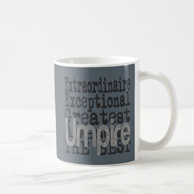 Taza De Café Umpire Extraordinaire (Derecha)