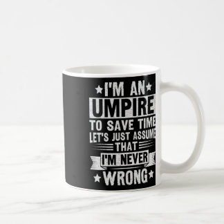 Taza De Café Umpire Funny Sketll Design For An Umpire 