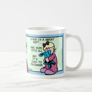 Taza De Café Un Abrazo Es Un Gran Regalo...