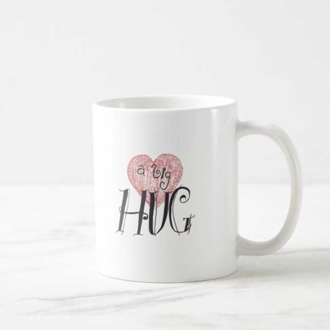 Taza De Café Un abrazo grande (Derecha)
