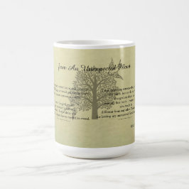 Taza De Café Un amigo inesperado ©2012 por Trinka educado