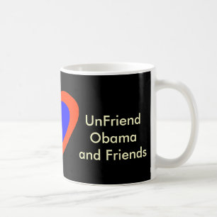 Taza De Café Un amigo Obama y sus amigos
