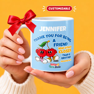 Taza De Café Un amigo se queda más cerca – Proverbios 18:24