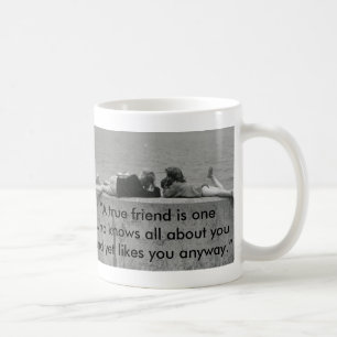 Taza De Café Un amigo verdadero