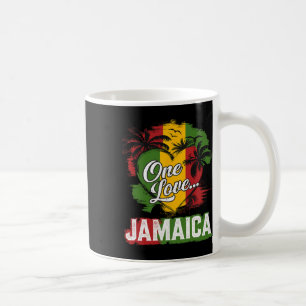 Taza De Café Un Amor Jamaica 2025 Flor de Hibisco Vacaciones de
