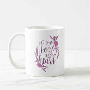 Taza De Café un amor un corazón