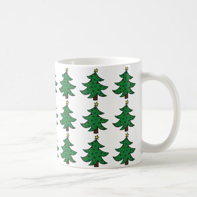 Taza De Café Un árbol de Navidad (Derecha)