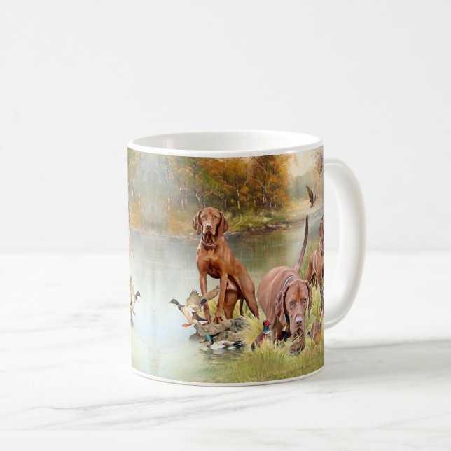 Taza De Café Un aristócrata versátil en la Vizsla húngara (Anverso derecho)