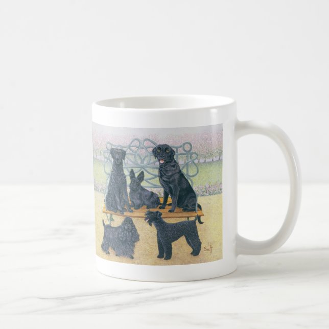 Taza De Café Un asiento en el parque (Derecha)