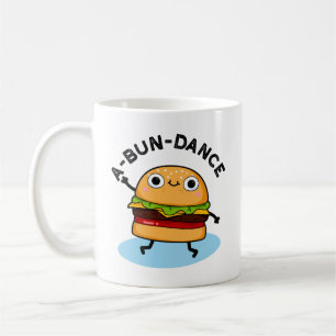 Taza De Café Un baile divertido baile a-bun Burger Pun