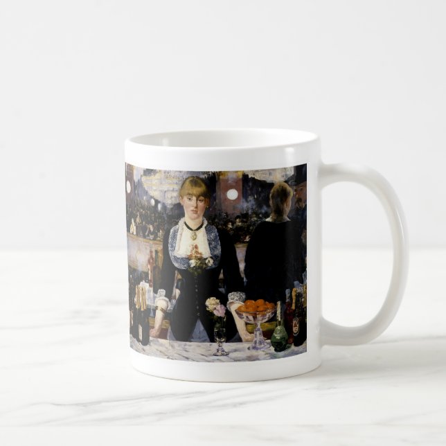 Taza De Café Un bar en el Folies-Bergere (Derecha)