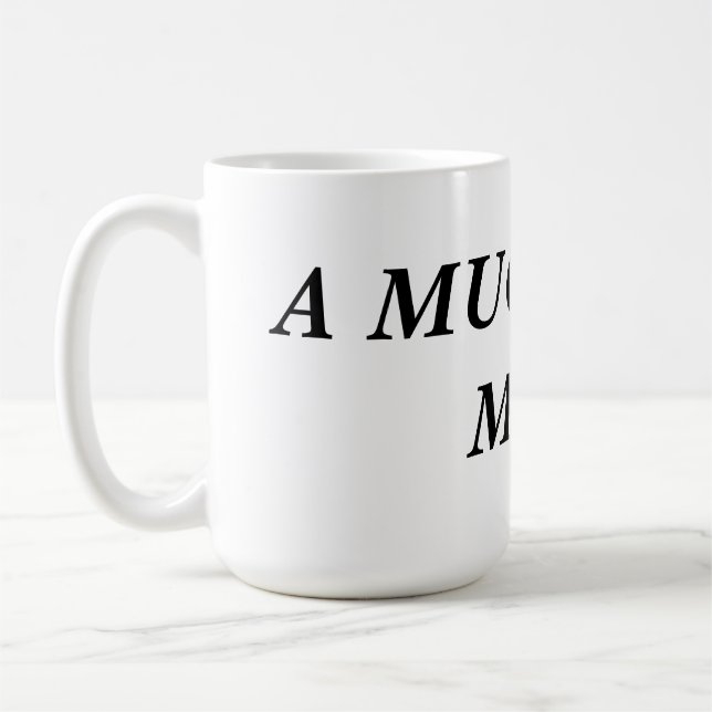 TAZA DE CAFÉ ¡UN BARRO PARA UN BARRO! (Izquierda)
