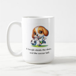 Taza De Café Un beagle roba el espectáculo