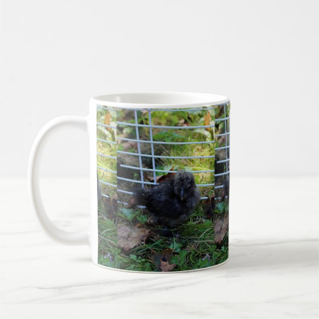 Taza De Café Un bebé Silkie (Izquierda)