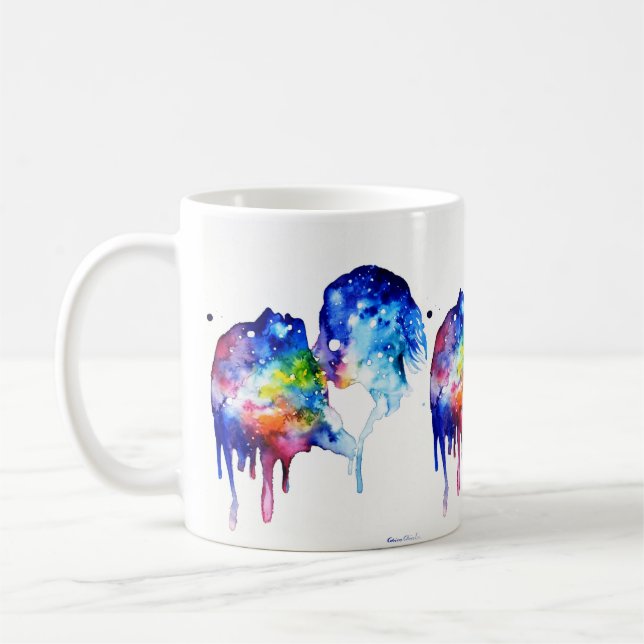Taza De Café Un beso en el cuello (Izquierda)