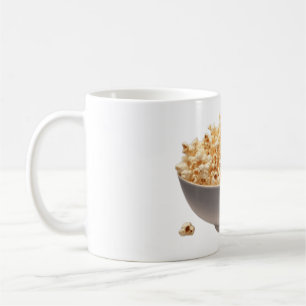Taza De Café Un bol de palomitas de maíz