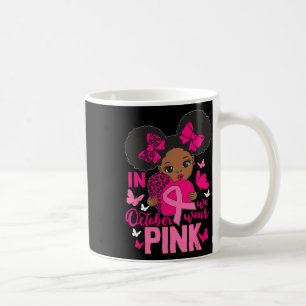 Taza De Café Un Bollo Desordenado En Octubre Usamos Bl De Cánce