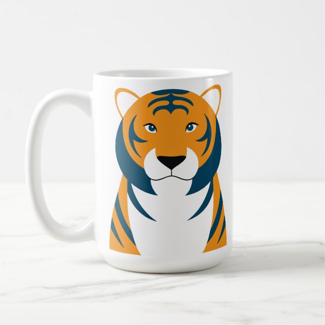 Taza De Café Un bozal de tigre. (Izquierda)