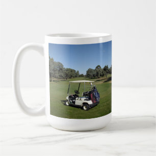 Taza De Café Un Buen Día Para El Golf,