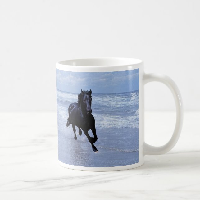 Taza De Café Un caballo salvaje y libre (Derecha)