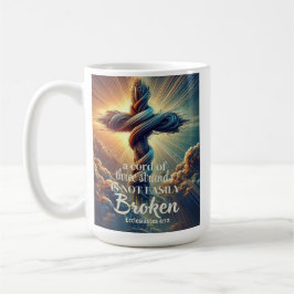 Taza De Café "Un cable de tres hebras" Eclesiastes 4:12