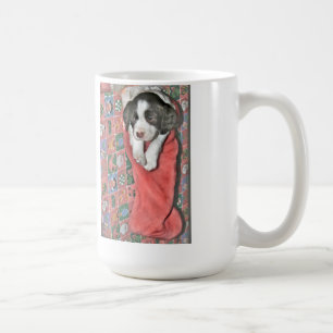 Taza De Café Un Cachorro Para Navidades