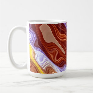 Taza De Café Un café colorido y vibrante, clásico
