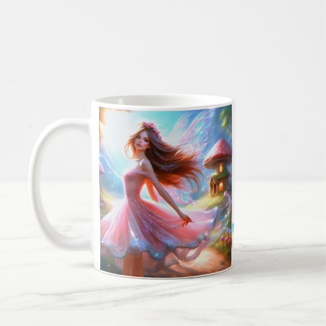 Taza De Café Un café, un sourire, une belle journée, tasse (Izquierda)