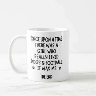 Taza De Café Un chica al que le gustaba mucho el fútbol y los 