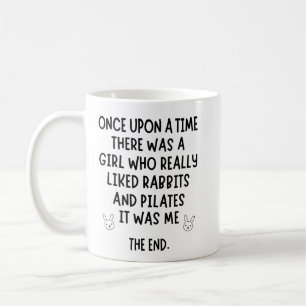 Taza De Café Un chica al que realmente le gustaban los conejos