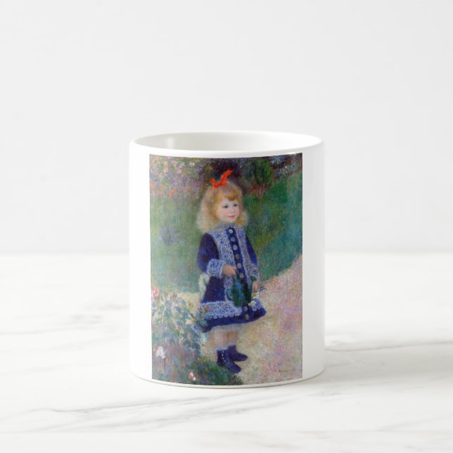 Taza De Café Un Chica con una lata de agua, Renoir (Centro)