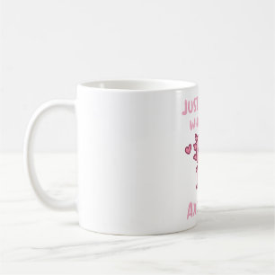 Taza De Café Un Chica Que Ama A Axolotls