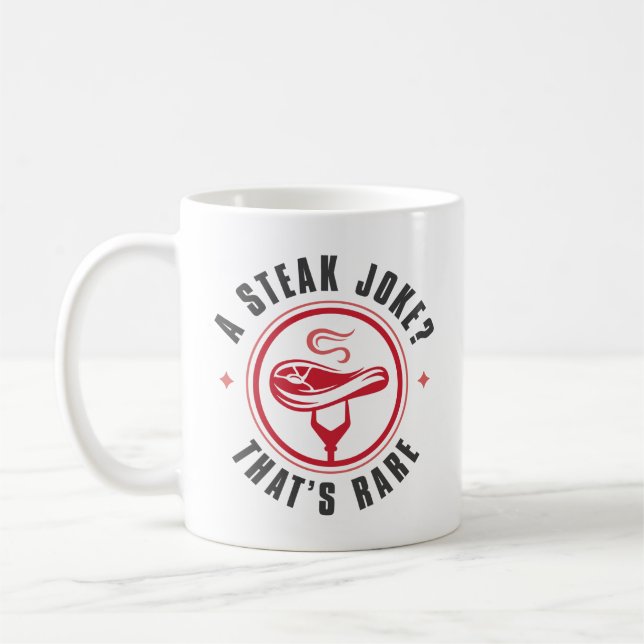 Taza De Café Un Chiste de carne raro (Izquierda)