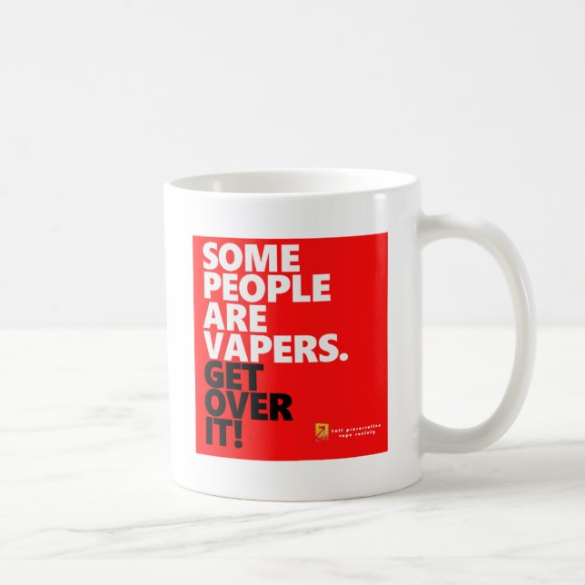 Taza De Café Un cierto vape de la gente, consigue sobre él (Derecha)