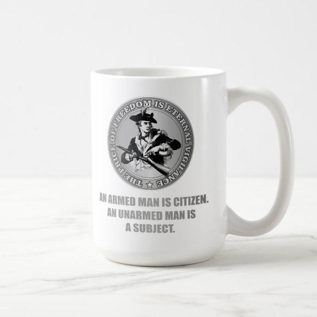 Taza De Café Un ciudadano armado (Derecha)