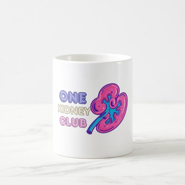 Taza De Café UN CLUB DE RIÑONES, trasplante DE RIÑÓN (Centro)