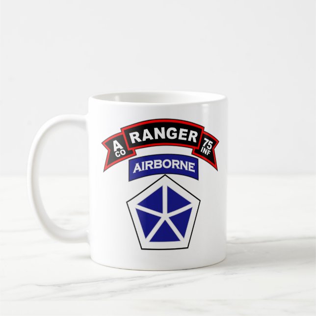 Taza De Café Un Co, 75.a infantería - guardabosques - (Izquierda)