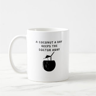 Taza De Café Un Coco Al Día