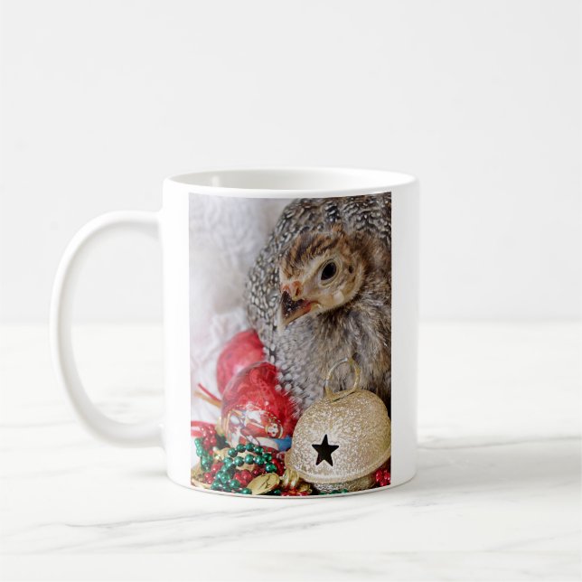 Taza De Café Un conejillo de indias de Navidad (Izquierda)