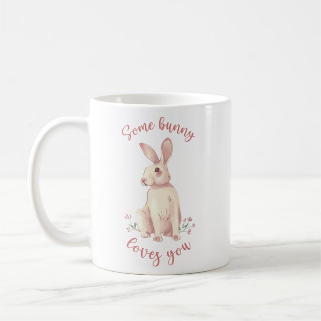 Taza De Café Un conejo te ama  (Izquierda)