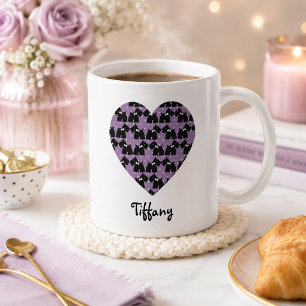 Taza De Café Un Corazón Lleno de Scotties