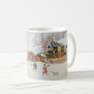 Taza De Café Un correo en nieve profunda